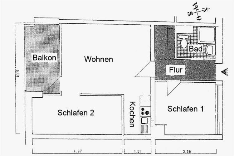 Apartmán Haus Uthlande Uthlande Whg 23 Luette Bris Wyk auf Föhr Exteriér fotografie